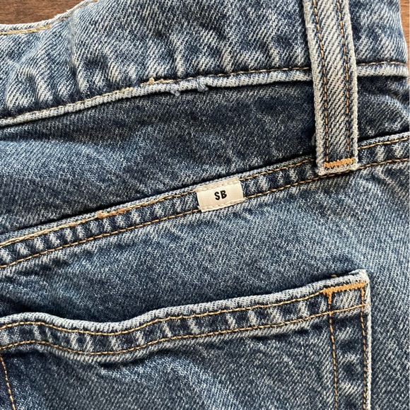 Aritzia Sunday Best Jupiter 100% Cotton Denim Straight Leg Jeans - Size 0 - Picture 6 of 8